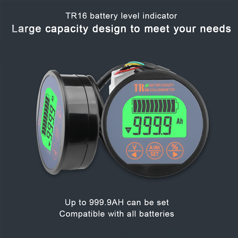 Battery Monitor Coulometer - Testeur de batterie DC 8-80V 50A