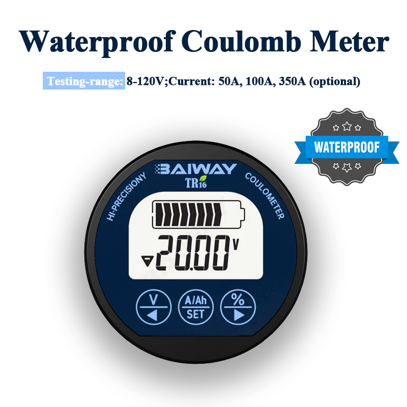 Battery Monitor Coulometer - Moniteur de capacité de batterie TR16
