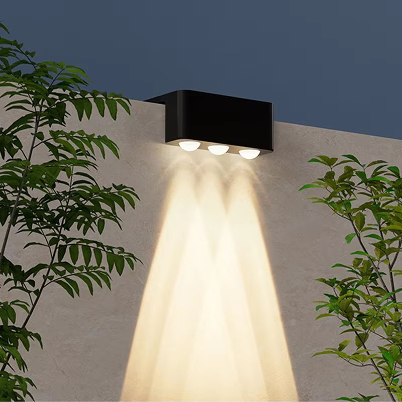 1/2/4PCS Lampe solaire murale  - Waterproof Junction Box Solar avis et prix