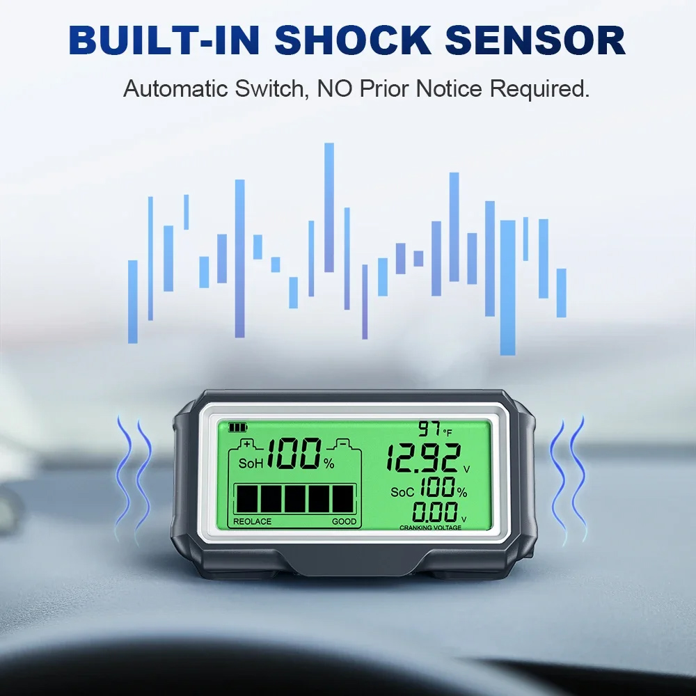 Testeur de batterie 12V, analy - Battery Monitor Coulometer avis et prix