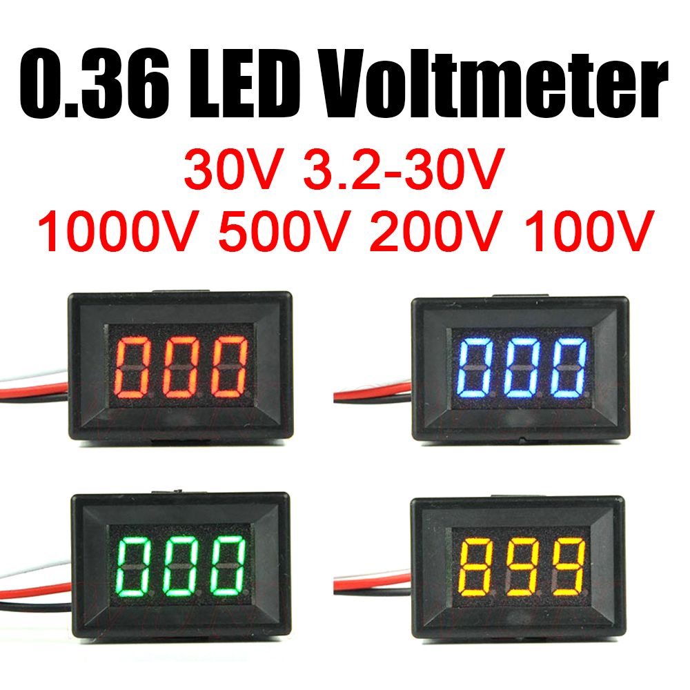 Voltmètre numérique LED pour v - Battery Monitor Coulometer avis et prix