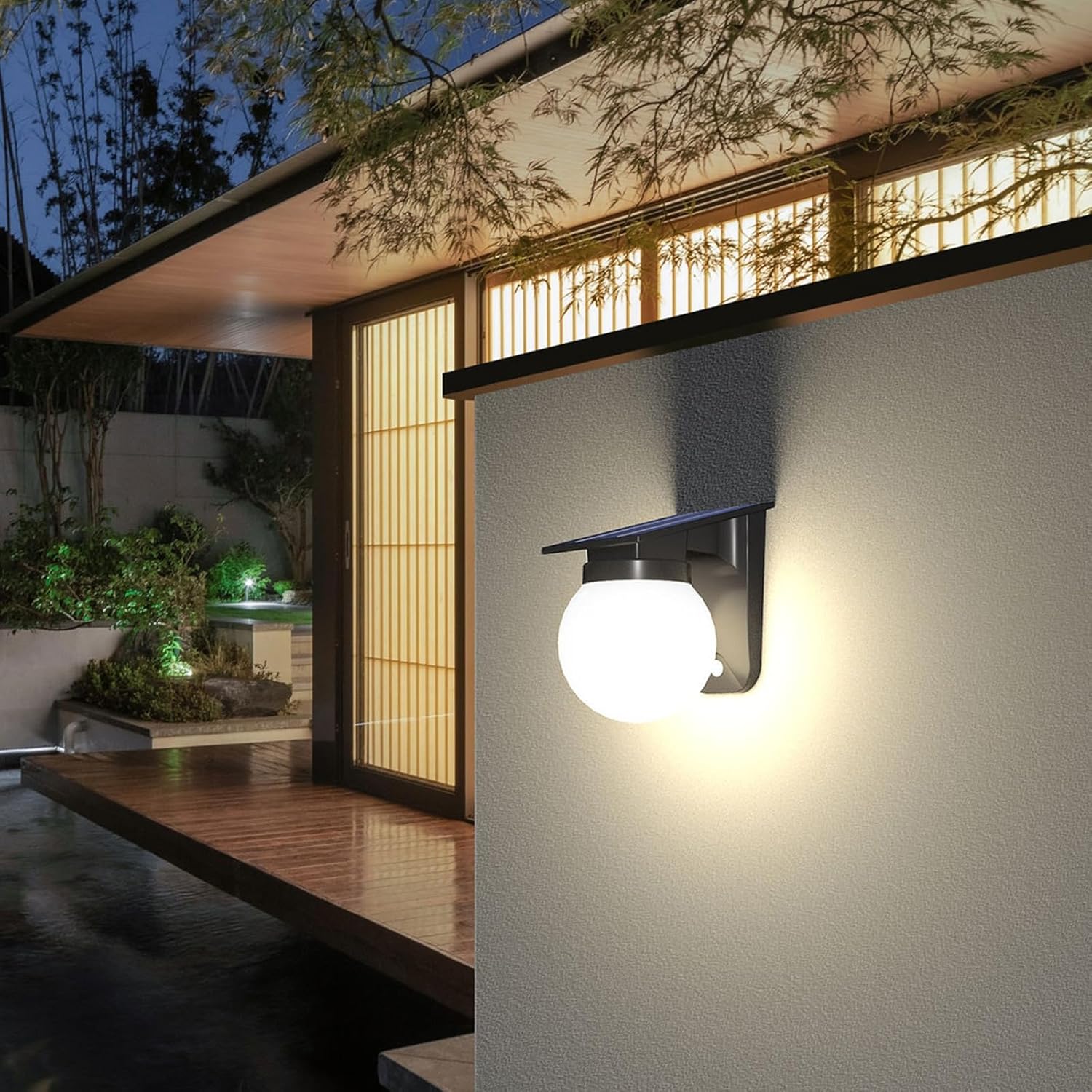 Lampes murales à sphère solair - Waterproof Junction Box Solar avis et prix