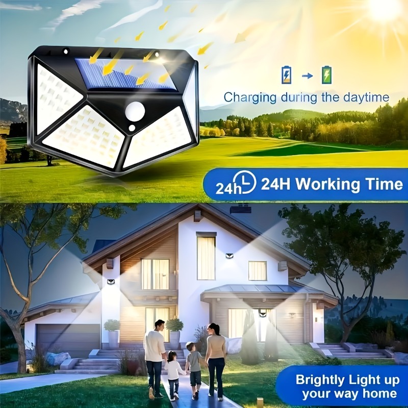 1 à 8 lampes solaires à 100 LE - Waterproof Junction Box Solar avis et prix